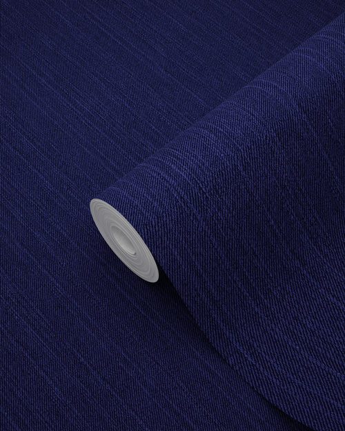 ESTAhome behang jeans structuur donkerblauw - 53 cm x 10.05 m - 137735