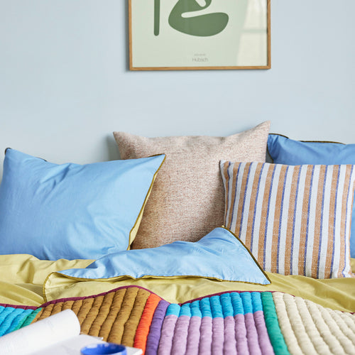 Hübsch beddengoed Aki - katoen - 80x80, 140x220cm