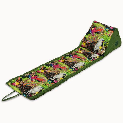 Besarto - Relaxmatras - Paradijsvogel - Army green - vtwonen shop