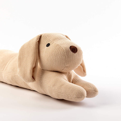 LOWEN - tochtstopper 90x12 cm - hond - Bleached Sand - beige - vtwonen shop