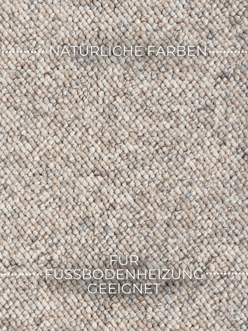 Vloerkleed MOMO Rugs Northern Light Round Oyster 250 cm rond - vtwonen shop