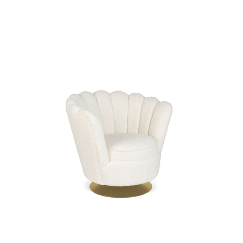 Bold Monkey Mother Of All Shells fauteuil teddy naturel - vtwonen shop