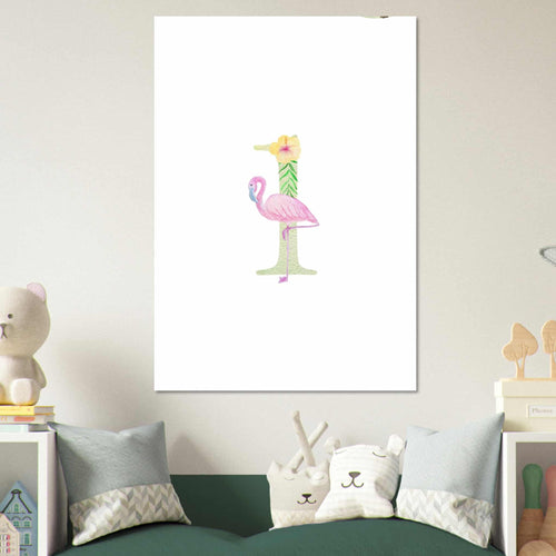 Artfulprints  Cijfer 1 kinderkamer   poster 50x70 cm - vtwonen shop