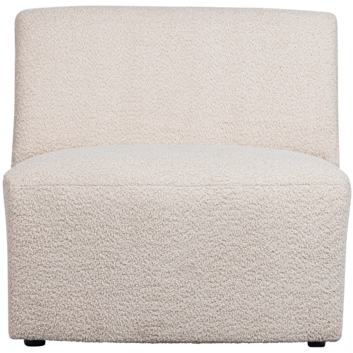 WOOOD 1-zits element Coco - Polyester - Creme - 70x73x72 - vtwonen shop