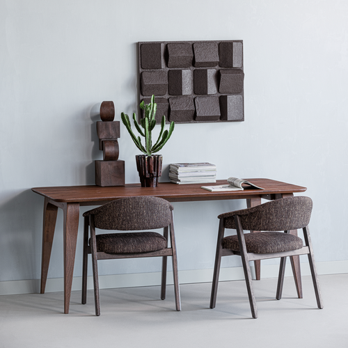 WOOOD eettafel 180x95 cm Rubo - Mangohout - Bruin - 77x180x95