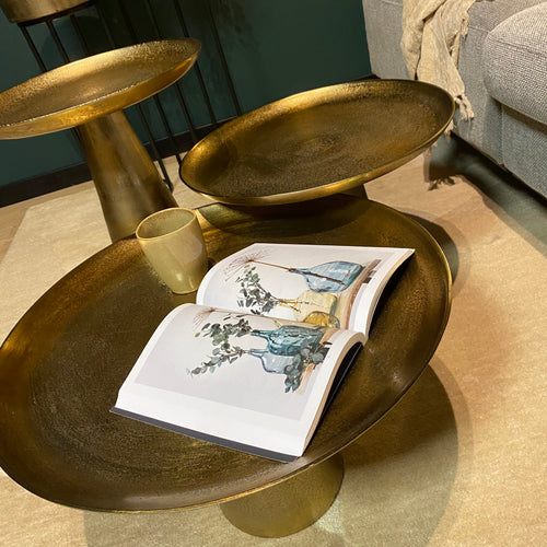 Starfurn  salontafel Daisy - brons - 58x58x36cm - vtwonen shop