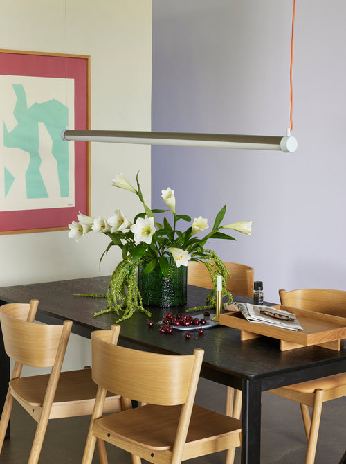 Hübsch lijst Studio - mdf/eikenhout/plexiglas - 72x5xh102cm - vtwonen shop