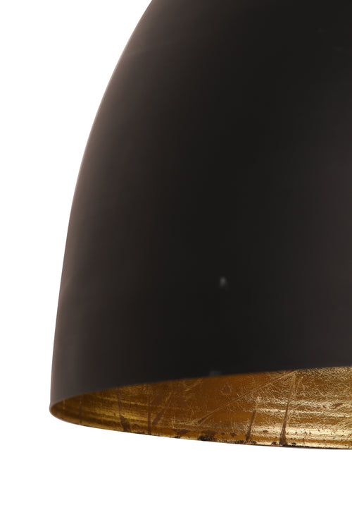 Light & Living hanglamp KYLIE - Ø60x42cm - zwart