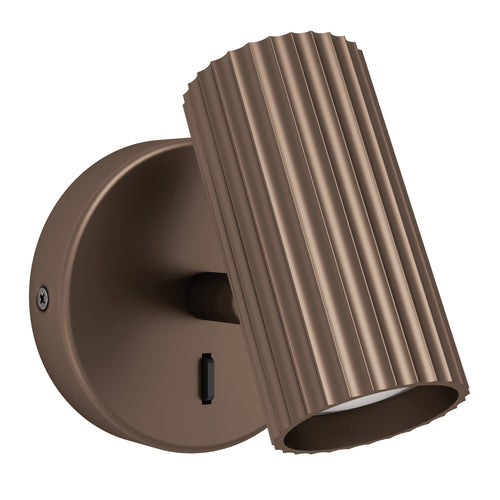 EGLO wandlamp Portillo - gu10 - 11 cm - brons