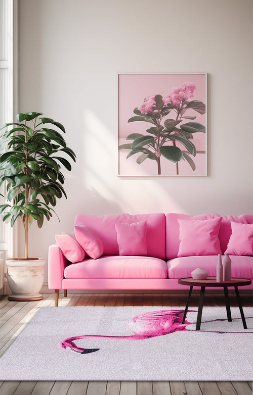 vloerkleed 9527 Pink Mysery - Roze - 200 x 280 cm