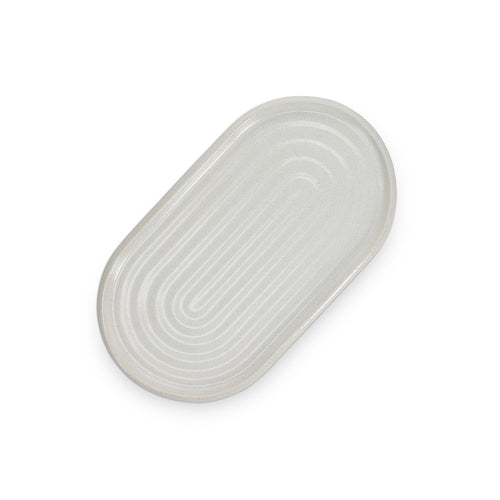 S|P Collection - Serveerschaal 35x19,5xH2cm beige Mochi - vtwonen shop