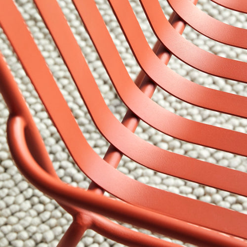 Tikamoon Oranje metalen fauteuil - Oranje - vtwonen shop