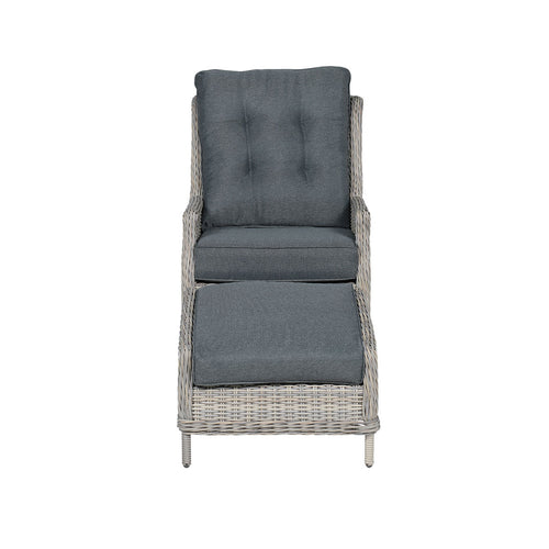 Garden Impressions loungeset Santa Rosa - Lucas vintage willow - verstelbaar