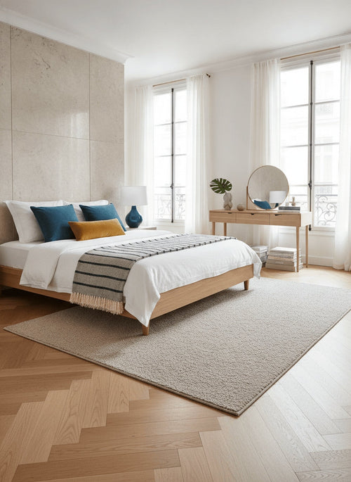 AFK Living vloerkleed Soufflot - zeer zacht - grijs - 120x170 cm