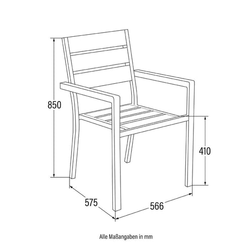 Home Deluxe Tuinstoel MADERA Aantal: 7 - vtwonen shop
