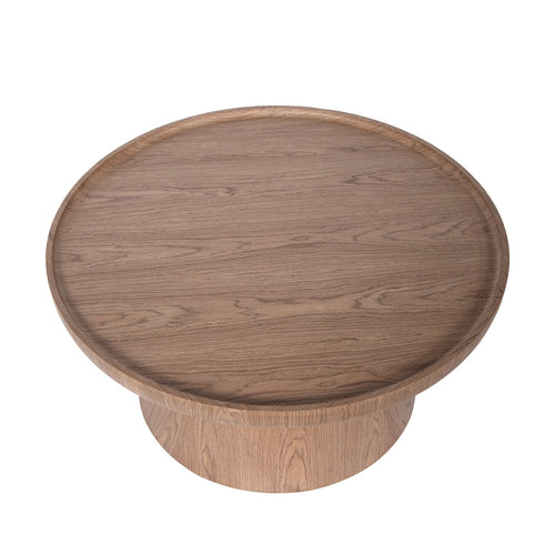 Atmooz salontafel Dilys - naturel - Ø 80 x H 39 cm
