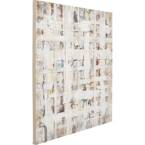 Kare Design Schilderij Treccia 120x120cm