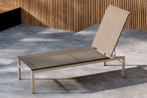 Rebellenclub Ligstoel Luna - Beige
