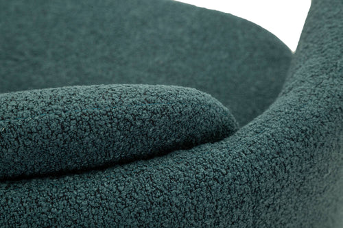 Mauro Ferretti Draaifauteuil - 70x72x75 cm - Petrolblauw