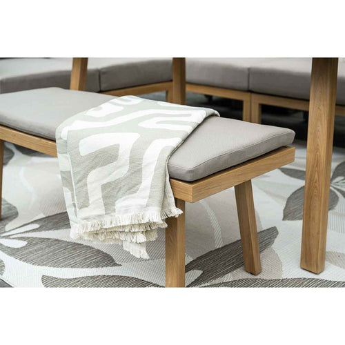 Garden Impressions loungebank San Capri light teak look - aluminium - vtwonen shop