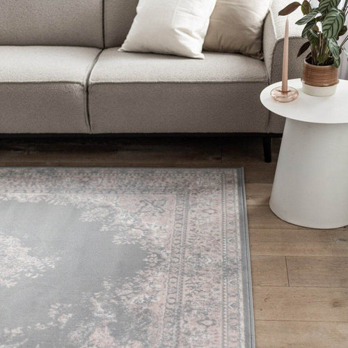 Interieur05 Vintage Vloerkleed Keshan Grijs - 240 x 330 cm