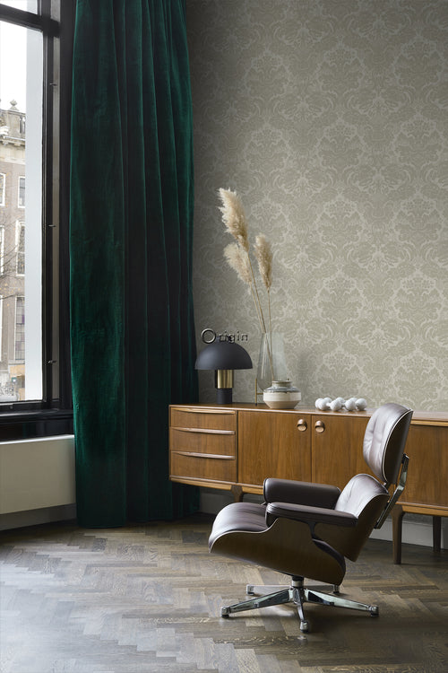 Origin Wallcoverings behang ornamenten lichtbruin - 53 cm x 10,05 m - 347034 - vtwonen shop