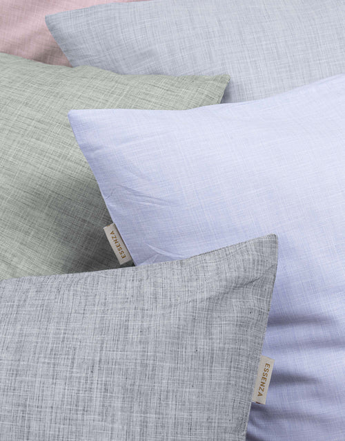 Essenza Jule dekbedovertrek - Lits-Jumeaux - 240x200/220 cm - Antraciet