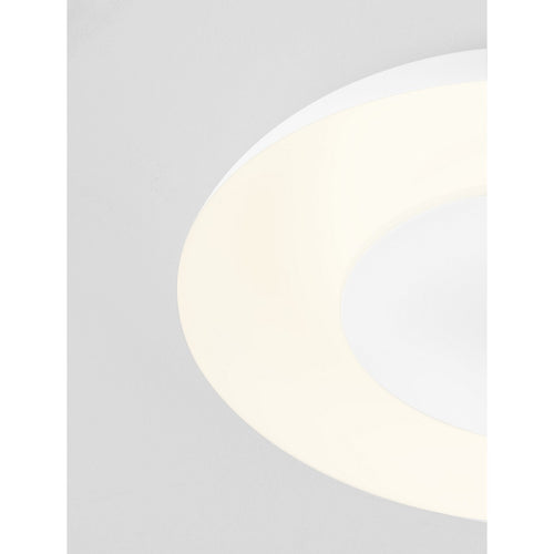 Nova Luce EPOS Inbouw plafondlamp zandwit Triac dimbare LED 24W 1482lm 2700-3000-4000K CCT