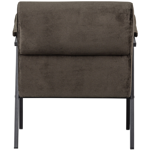 WOOOD fauteuil Scott - Velvet - Warm Groen - 75x65x83 - vtwonen shop