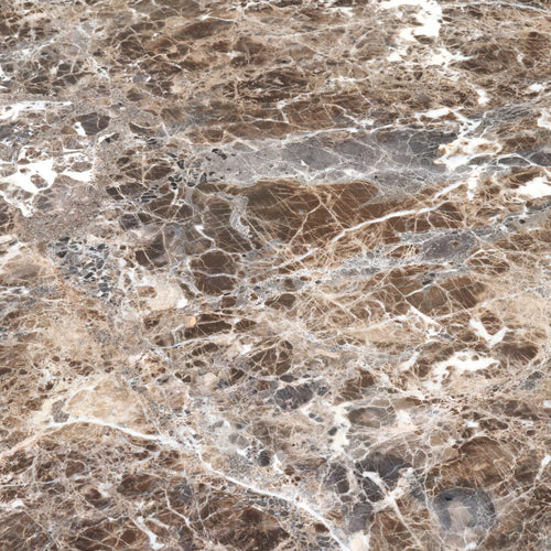 Giga Meubel Eettafel Senna - Rond - Marmer - 120cm - vtwonen shop