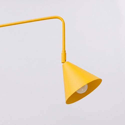 Sollux Lighting Wandlamp NOX geel - 14x61x30cm