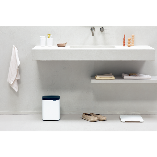 Brabantia Bo Afvalemmer, 7 liter - White