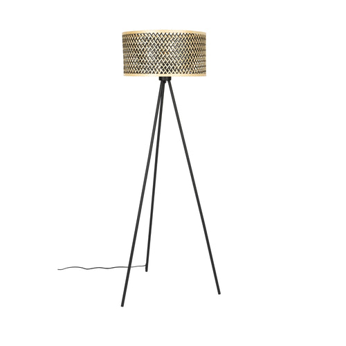 Housecraft living Isla Vloerlamp Bamboo - Beige - vtwonen shop