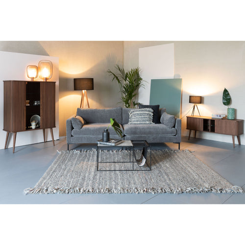 Zuiver Barbier Kast/ Opbergkast Hout Walnoot - Bruin - vtwonen shop