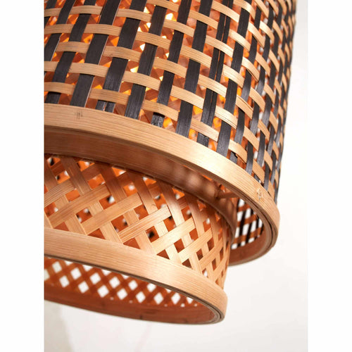 GOOD&MOJO hanglamp Bhutan - bruin - Ø25cm - vtwonen shop