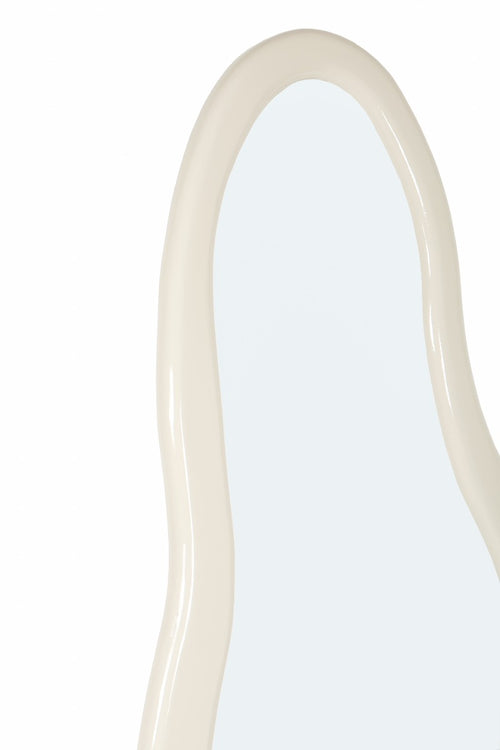Brix spiegel Olivia Off White - wit