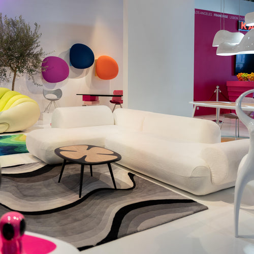 Kare Design Hoekbank Soft wit links