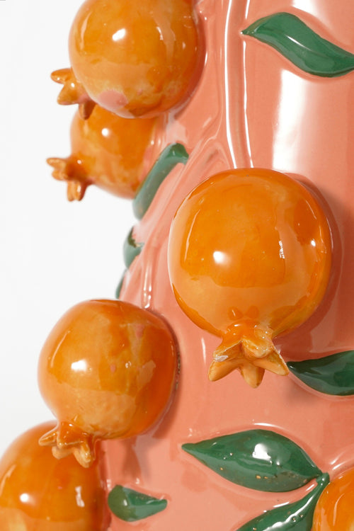 Mica Decorations  Melika Vaas - H31 x Ø34 cm - Keramiek - Roze - vtwonen shop