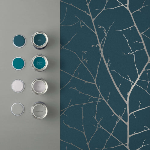 Graham & Brown Vliesbehang - Boreas Teal - 10mx53cm - vtwonen shop