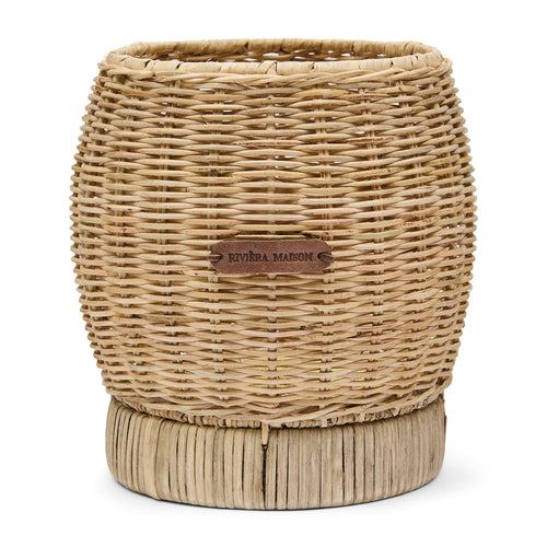 Rivièra Maison Rustic Rattan Sphere Planter - Rattan Pitriet - Naturel - vtwonen shop