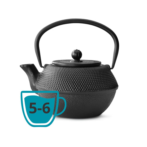 Bredemeijer - Theepot Jang 1,1L gietijzer zwart - vtwonen shop