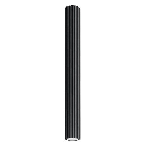 Sollux Lighting Plafondlamp KARBON 60 zwart - 6,5x6,5x60cm