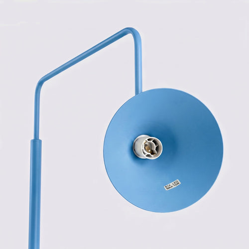 Sollux Lighting Vloerlamp NOX lichtblauw - 30x30x165cm