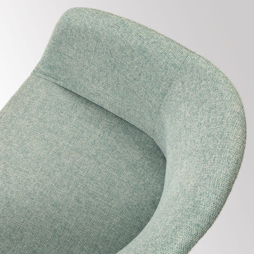 Nolon Nout-Otis Bureaustoel Zacht Groen - Armleuningen - Wit - vtwonen shop