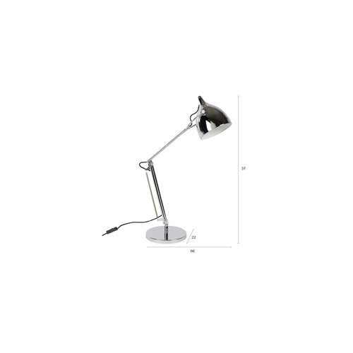 Zuiver Desk Lamp Reader Chrome - Zilver - vtwonen shop