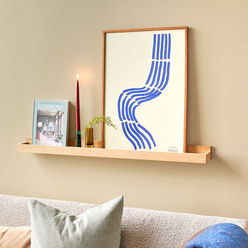 Hübsch fotorek Folk - mdf/eikenfineer - 120x11xh8cm - vtwonen shop