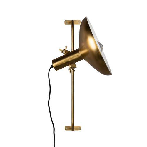 Dutchbone Karish Wandlamp Goud - vtwonen shop