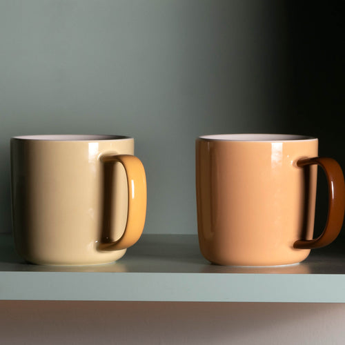 Ona - Beker 37cl oranje Mae - vtwonen shop