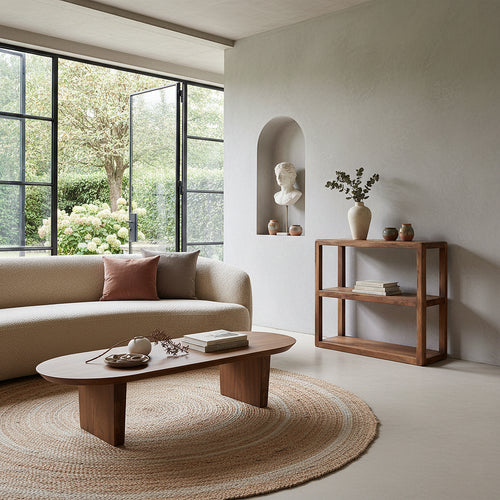 Raw materials rek Bullnose - bruin - 100x39x90 cm