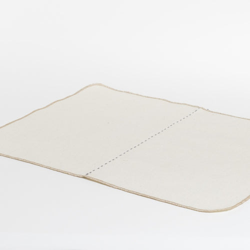 The Table Canvas Placemats Set van 4 Oat 50x38 cm - vtwonen shop